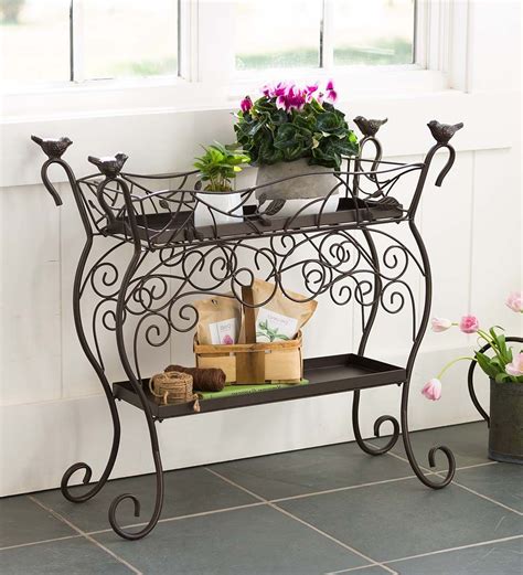 wrought iron plant stand target